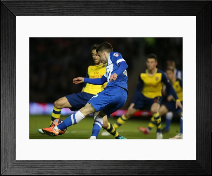 Framed Print : Solly March: FA Cup Battle against Arsenal, January 2015 (Brighton and Hove Albion vs. Arsenal) Framed Print : Solly March: FA Cup Battle against Arsenal, January 2015 (Brighton and Hove Albion vs. Arsenal)