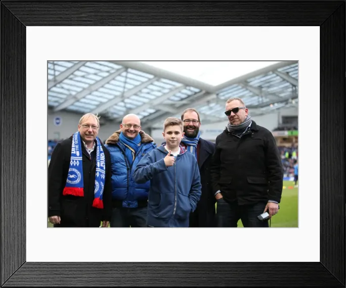 Framed Print : Brighton & Hove Albion vs Arsenal: FA Cup Showdown at the Seafront - 25 January 2015 Framed Print : Brighton & Hove Albion vs Arsenal: FA Cup Showdown at the Seafront - 25 January 2015