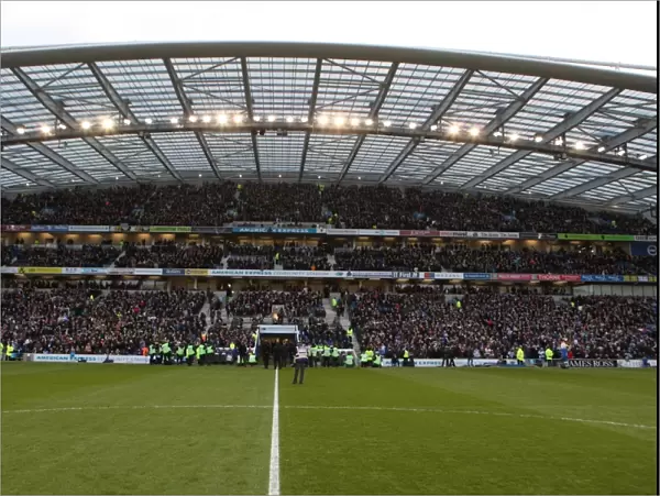 Passionate FA Cup Showdown: Brighton and Hove Albion vs. Arsenal (25Jan15) - Sea of Fans