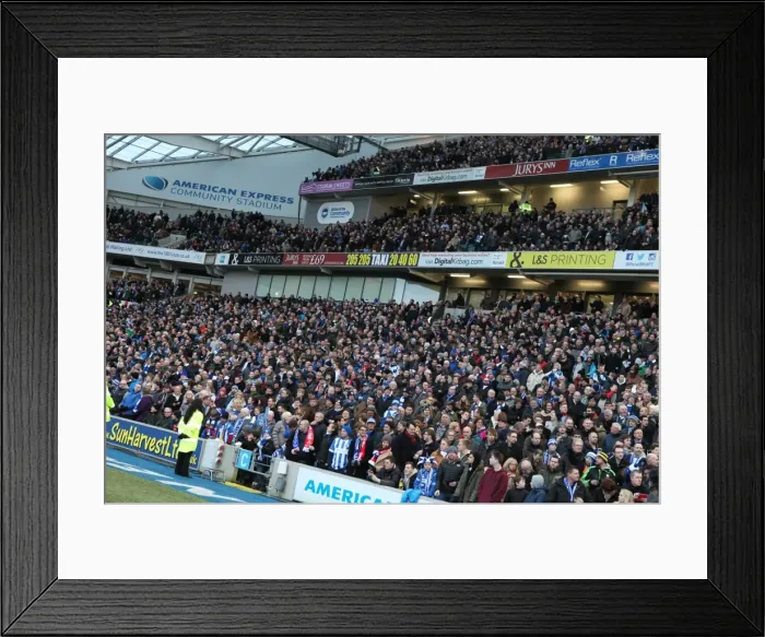 Framed Print : Brighton & Hove Albion FA Cup Showdown: Seafront Seasons vs. Gunners (Arsenal 25JAN15) Framed Print : Brighton & Hove Albion FA Cup Showdown: Seafront Seasons vs. Gunners (Arsenal 25JAN15)