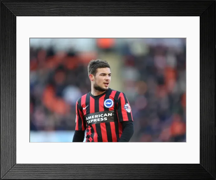 Framed Print : Brighton's Jake Forster-Caskey in Action Against Blackpool (Sky Bet Championship, 31Jan15) Framed Print : Brighton's Jake Forster-Caskey in Action Against Blackpool (Sky Bet Championship, 31Jan15)