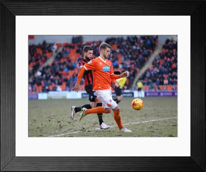 Framed Print : Orlandi in Action: Blackpool vs. Brighton & Hove Albion (31JAN15) Framed Print : Orlandi in Action: Blackpool vs. Brighton & Hove Albion (31JAN15)