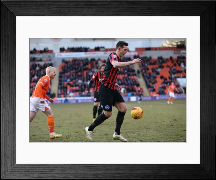 Framed Print : Lewis Dunk in Action: Blackpool vs. Brighton and Hove Albion, Sky Bet Championship (31st January 2015) Framed Print : Lewis Dunk in Action: Blackpool vs. Brighton and Hove Albion, Sky Bet Championship (31st January 2015)