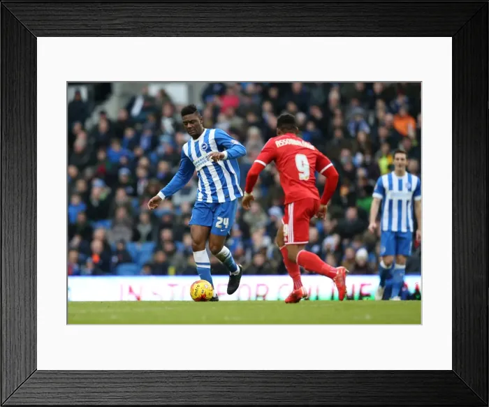 Framed Print : Brighton Midfielder Rohan Ince in Action against Nottingham Forest, Sky Bet Championship 2015 Framed Print : Brighton Midfielder Rohan Ince in Action against Nottingham Forest, Sky Bet Championship 2015
