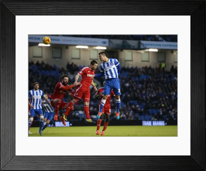 Framed Print : Brighton's Kayal Scores Thrilling Debut Goal vs. Nottingham Forest (7 Feb 2015) Framed Print : Brighton's Kayal Scores Thrilling Debut Goal vs. Nottingham Forest (7 Feb 2015)