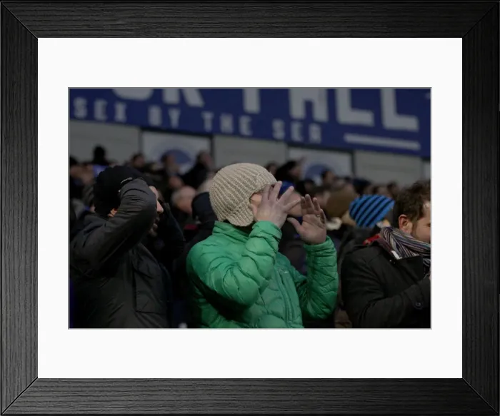 Framed Print : Brighton & Hove Albion vs. Nottingham Forest: 07FEB15 (Home Game) - Season 2014-15 Framed Print : Brighton & Hove Albion vs. Nottingham Forest: 07FEB15 (Home Game) - Season 2014-15