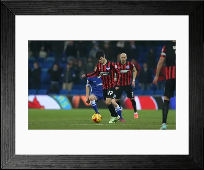 Framed Print : Teixeira in Action: Cardiff vs. Brighton, Sky Bet Championship 2015 Framed Print : Teixeira in Action: Cardiff vs. Brighton, Sky Bet Championship 2015