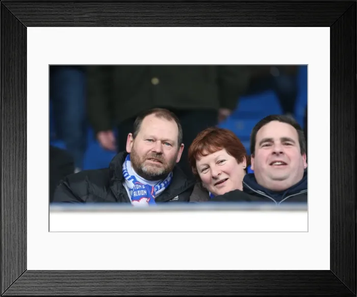 Framed Print : Brighton and Hove Albion Fans in Full Force: Sky Bet Championship Match against Sheffield Wednesday, 14 February 2015 Framed Print : Brighton and Hove Albion Fans in Full Force: Sky Bet Championship Match against Sheffield Wednesday, 14 February 2015