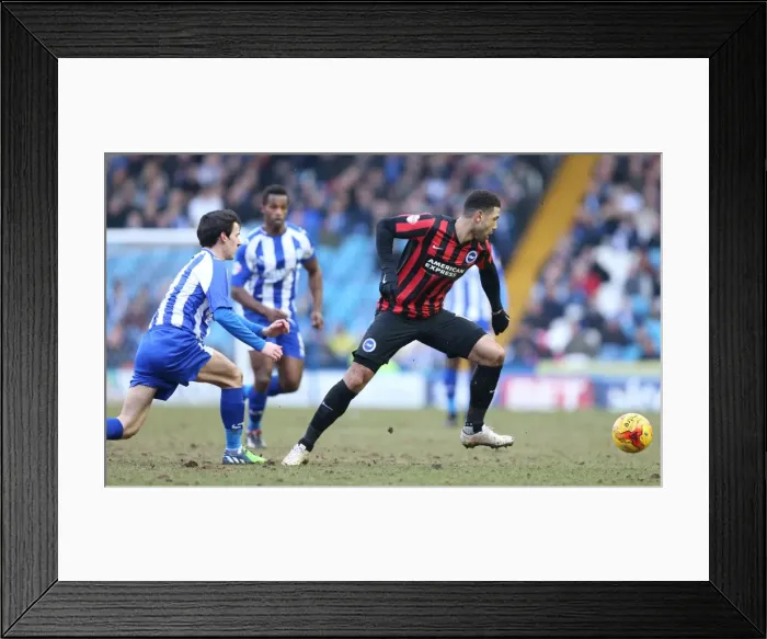 Framed Print : Leon Best in Action: Sheffield Wednesday vs. Brighton & Hove Albion, Championship Clash at Hillsborough (14FEB15) Framed Print : Leon Best in Action: Sheffield Wednesday vs. Brighton & Hove Albion, Championship Clash at Hillsborough (14FEB15)