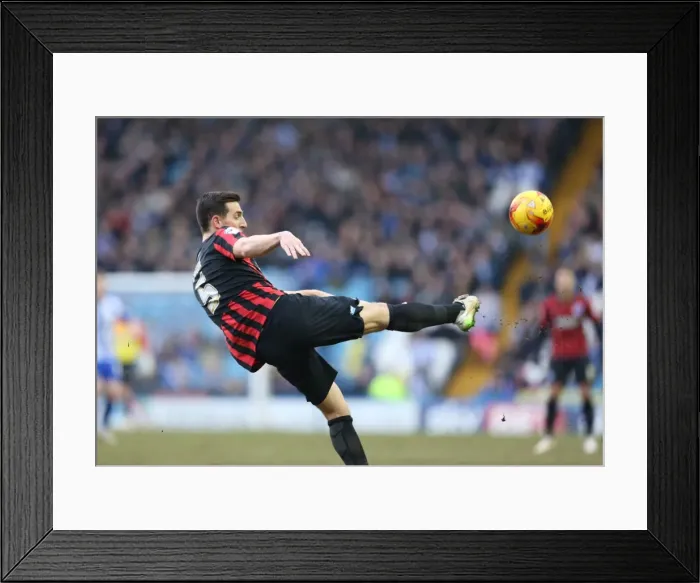 Framed Print : Lewis Dunk in Action: Sheffield Wednesday vs. Brighton and Hove Albion, Championship Clash at Hillsborough (14FEB15) Framed Print : Lewis Dunk in Action: Sheffield Wednesday vs. Brighton and Hove Albion, Championship Clash at Hillsborough (14FEB15)