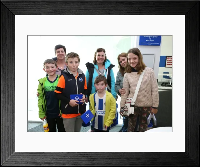 Framed Print : Brighton & Hove Albion FC: Meet and Greet with Chris Hughton, Colin Calderwood, Leon Best, and Christian Walton (17FEB15) Framed Print : Brighton & Hove Albion FC: Meet and Greet with Chris Hughton, Colin Calderwood, Leon Best, and Christian Walton (17FEB15)