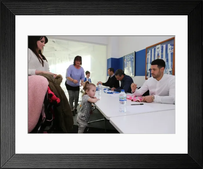 Framed Print : Brighton & Hove Albion FC: Meet and Greet with Chris Hughton, Colin Calderwood, Leon Best, and Christian Walton (17FEB15) Framed Print : Brighton & Hove Albion FC: Meet and Greet with Chris Hughton, Colin Calderwood, Leon Best, and Christian Walton (17FEB15)
