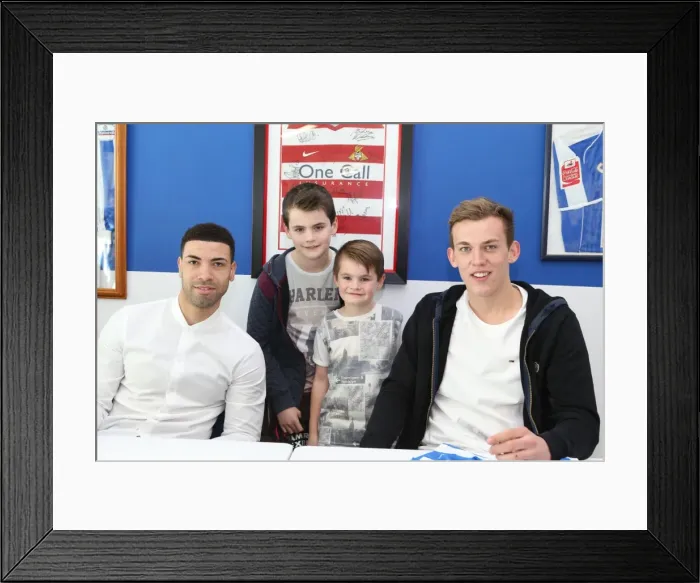 Framed Print : Brighton & Hove Albion FC: Meet and Greet with Chris Hughton, Colin Calderwood, Leon Best, and Christian Walton (17FEB15) Framed Print : Brighton & Hove Albion FC: Meet and Greet with Chris Hughton, Colin Calderwood, Leon Best, and Christian Walton (17FEB15)
