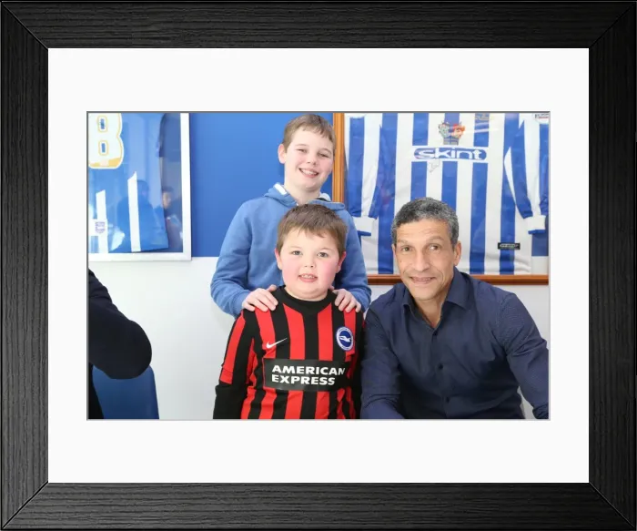 Framed Print : Brighton & Hove Albion FC: Meet and Greet with Chris Hughton, Colin Calderwood, Leon Best, and Christian Walton (17FEB15) Framed Print : Brighton & Hove Albion FC: Meet and Greet with Chris Hughton, Colin Calderwood, Leon Best, and Christian Walton (17FEB15)
