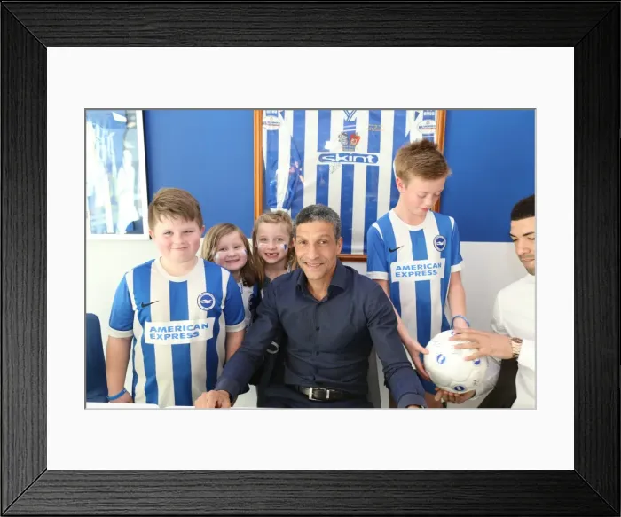 Framed Print : Brighton & Hove Albion FC: Meet and Greet with Chris Hughton, Colin Calderwood, Leon Best, and Christian Walton (17FEB15) Framed Print : Brighton & Hove Albion FC: Meet and Greet with Chris Hughton, Colin Calderwood, Leon Best, and Christian Walton (17FEB15)
