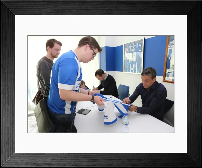 Framed Print : Brighton & Hove Albion FC: Meet and Greet with Chris Hughton, Colin Calderwood, Leon Best, and Christian Walton (17FEB15) Framed Print : Brighton & Hove Albion FC: Meet and Greet with Chris Hughton, Colin Calderwood, Leon Best, and Christian Walton (17FEB15)
