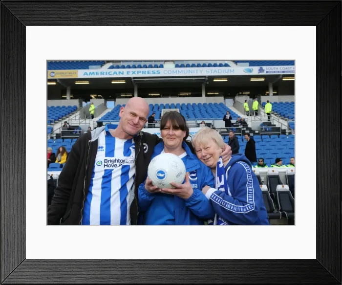 Framed Print : Brighton and Hove Albion's Thrilling Victory over Birmingham City in Sky Bet Championship (21FEB15) - The Winning Moment Framed Print : Brighton and Hove Albion's Thrilling Victory over Birmingham City in Sky Bet Championship (21FEB15) - The Winning Moment