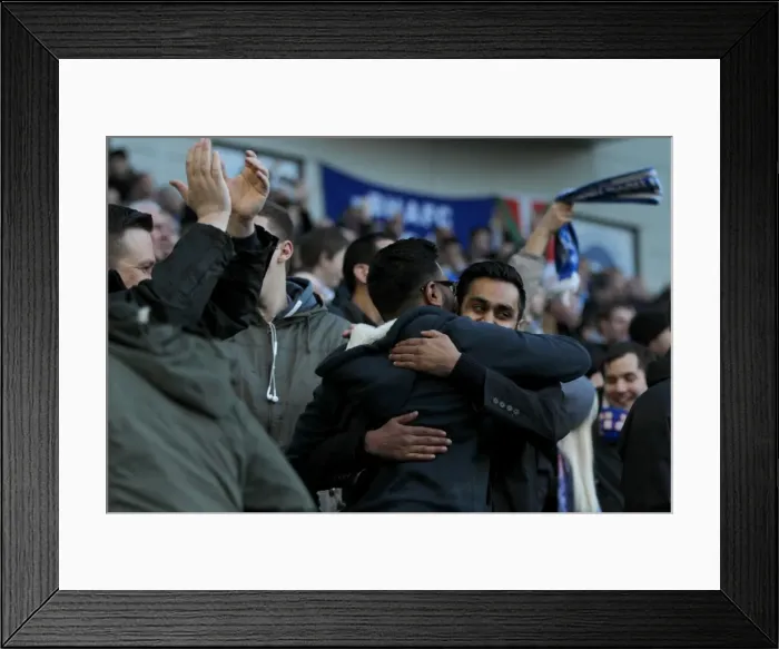 Framed Print : Brighton & Hove Albion vs. Birmingham City: 21st February 2015 (Birmingham City Home Game)