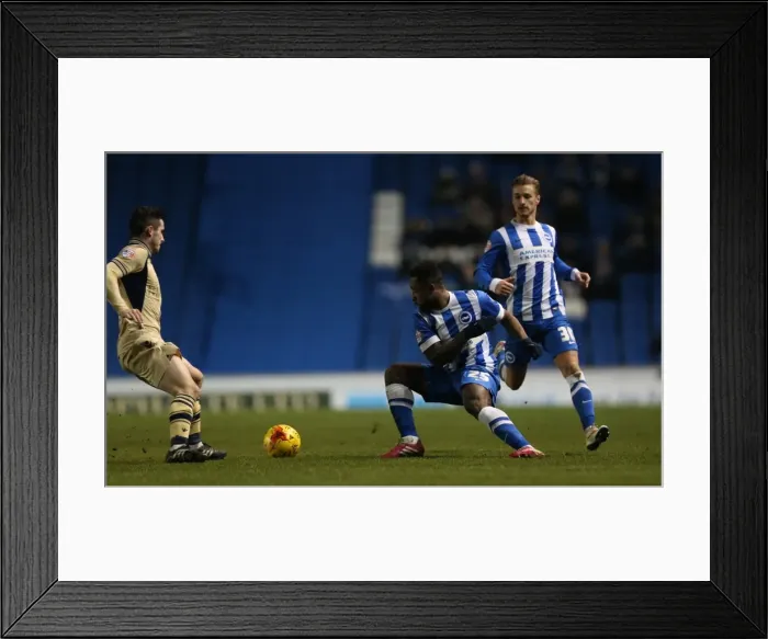 Framed Print : Kazenga LuaLua in Action: Brighton & Hove Albion vs Leeds United, Sky Bet Championship 2015 Framed Print : Kazenga LuaLua in Action: Brighton & Hove Albion vs Leeds United, Sky Bet Championship 2015