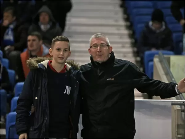Passionate Fan Showdown: Brighton and Hove Albion vs Leeds United at American Express Community Stadium (24 February 2015)