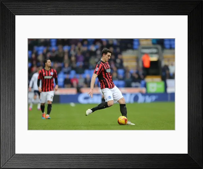 Framed Print : Lewis Dunk in Action: Brighton and Hove Albion vs. Bolton Wanderers (February 2015) Framed Print : Lewis Dunk in Action: Brighton and Hove Albion vs. Bolton Wanderers (February 2015)