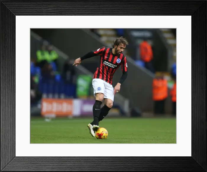 Framed Print : Inigo Calderon in Action: Brighton and Hove Albion vs. Bolton Wanderers, Sky Bet Championship, 28th February 2015 Framed Print : Inigo Calderon in Action: Brighton and Hove Albion vs. Bolton Wanderers, Sky Bet Championship, 28th February 2015