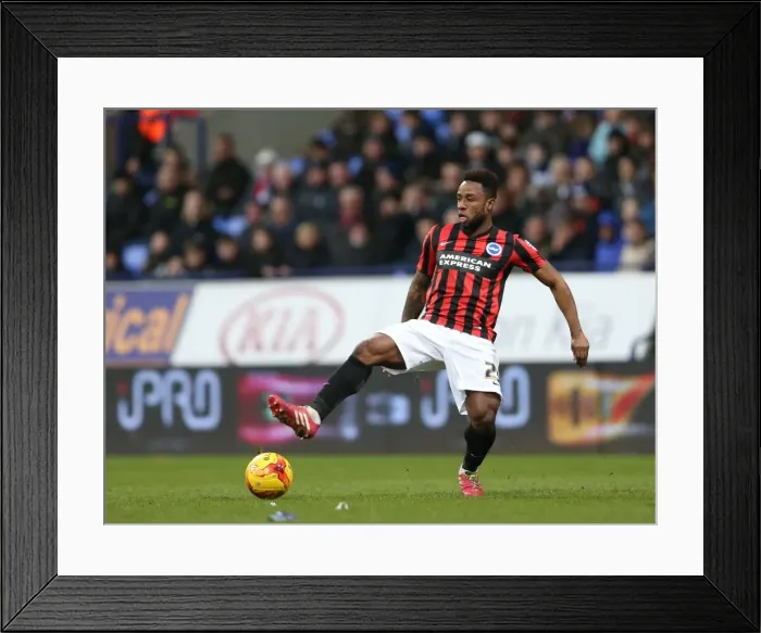 Framed Print : LuaLua in Action: Brighton Midfielder Shines Against Bolton Wanderers (28FEB15) Framed Print : LuaLua in Action: Brighton Midfielder Shines Against Bolton Wanderers (28FEB15)