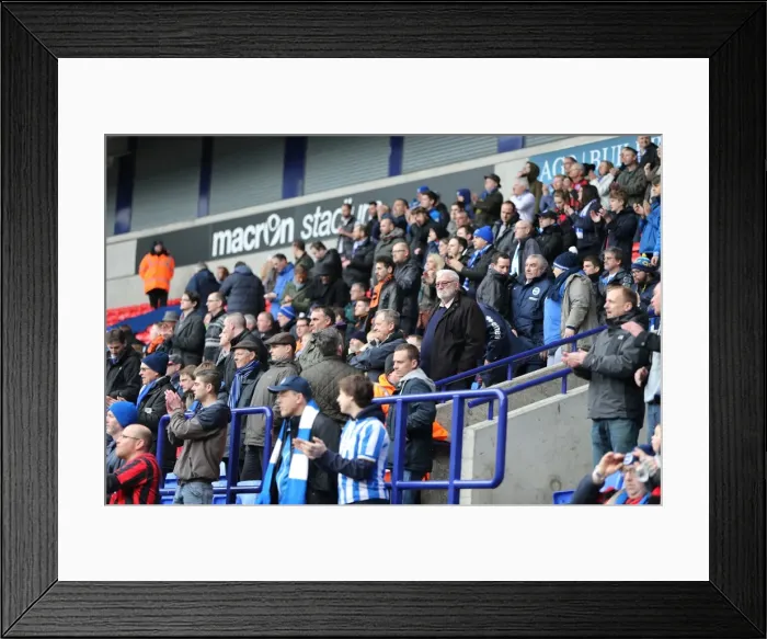 Framed Print : Brighton and Hove Albion Fans Unwavering Passion at Bolton Wanderers Championship Match, 28th February 2015 Framed Print : Brighton and Hove Albion Fans Unwavering Passion at Bolton Wanderers Championship Match, 28th February 2015