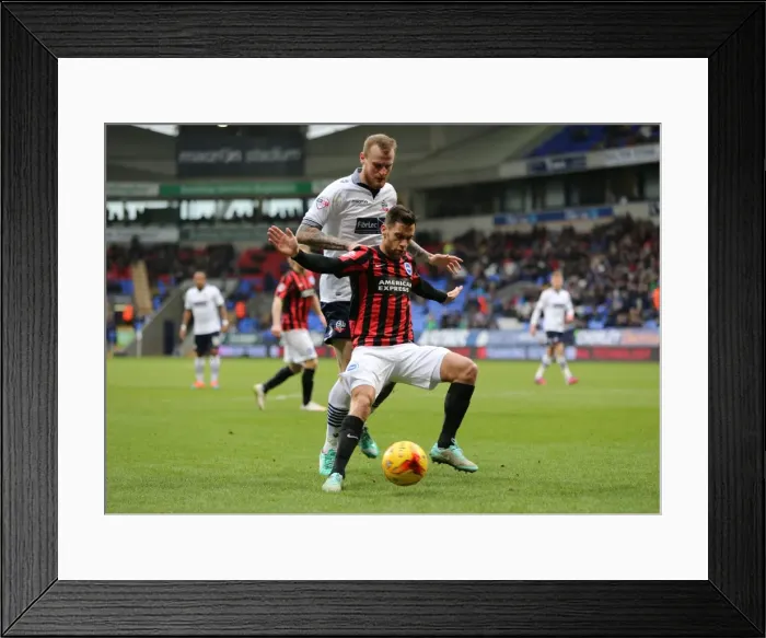 Framed Print : Sam Baldock in Action: Brighton and Hove Albion vs. Bolton Wanderers, Sky Bet Championship (28FEB15) Framed Print : Sam Baldock in Action: Brighton and Hove Albion vs. Bolton Wanderers, Sky Bet Championship (28FEB15)