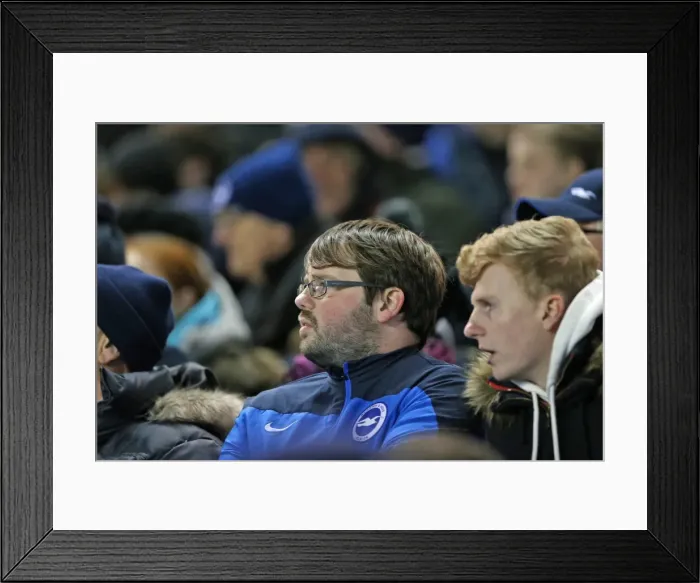 Framed Print : Passionate Showdown: Brighton and Hove Albion vs Derby County at the American Express Community Stadium (3rd March 2015) Framed Print : Passionate Showdown: Brighton and Hove Albion vs Derby County at the American Express Community Stadium (3rd March 2015)