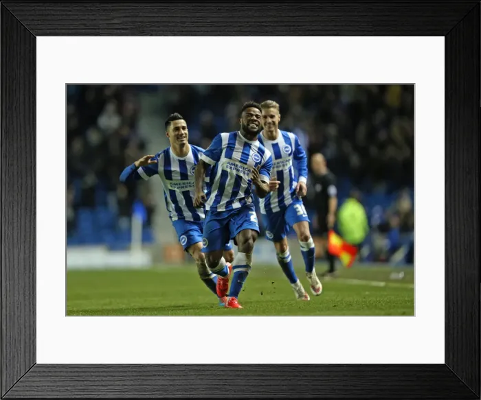 Framed Print : LuaLua's Thrilling Goal: Brighton Edge Out Derby County in Championship Clash (3 March 2015) Framed Print : LuaLua's Thrilling Goal: Brighton Edge Out Derby County in Championship Clash (3 March 2015)