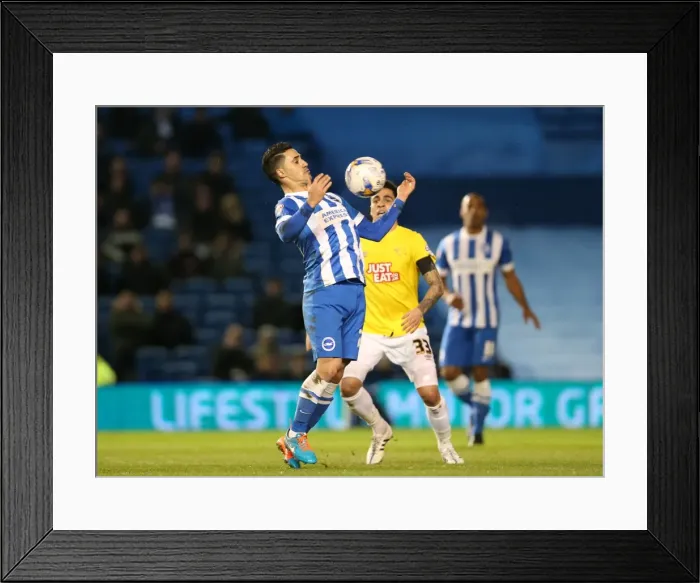 Framed Print : Beram Kayal in Action: Brighton Midfielder Takes on Derby County in Sky Bet Championship 2015 (3 March) Framed Print : Beram Kayal in Action: Brighton Midfielder Takes on Derby County in Sky Bet Championship 2015 (3 March)