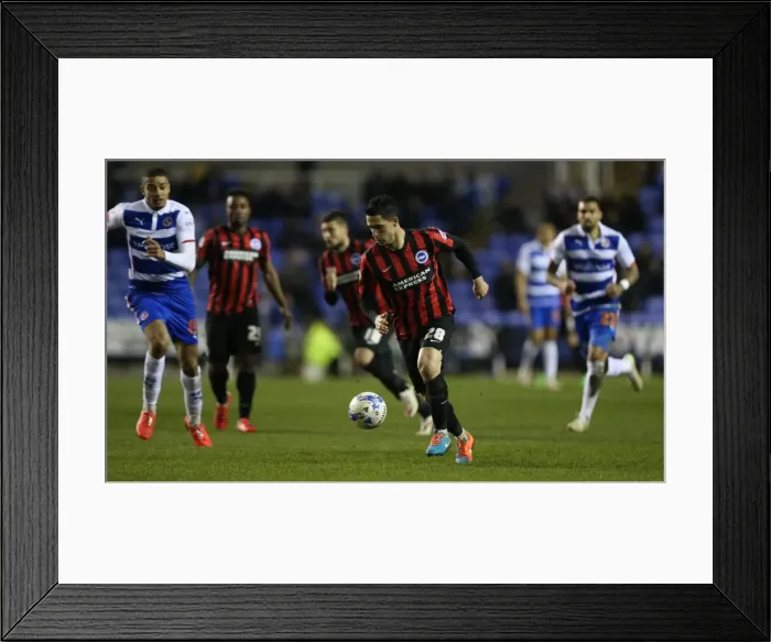 Framed Print : Brighton's Kayal in Action: Reading vs. Brighton and Hove Albion, Championship 2015 Framed Print : Brighton's Kayal in Action: Reading vs. Brighton and Hove Albion, Championship 2015