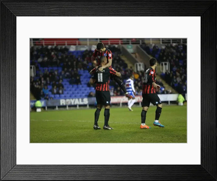 Framed Print : Chris O'Grady Scores the Penalty: Reading vs. Brighton & Hove Albion, March 10, 2015 Framed Print : Chris O'Grady Scores the Penalty: Reading vs. Brighton & Hove Albion, March 10, 2015