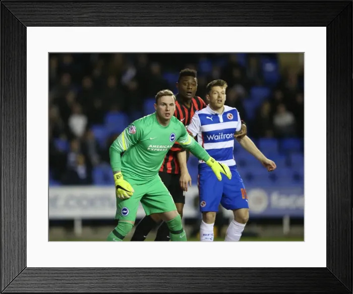 Framed Print : David Stockdale in Action: Reading vs. Brighton and Hove Albion, Championship Clash at Madejski Stadium (10MAR15) Framed Print : David Stockdale in Action: Reading vs. Brighton and Hove Albion, Championship Clash at Madejski Stadium (10MAR15)