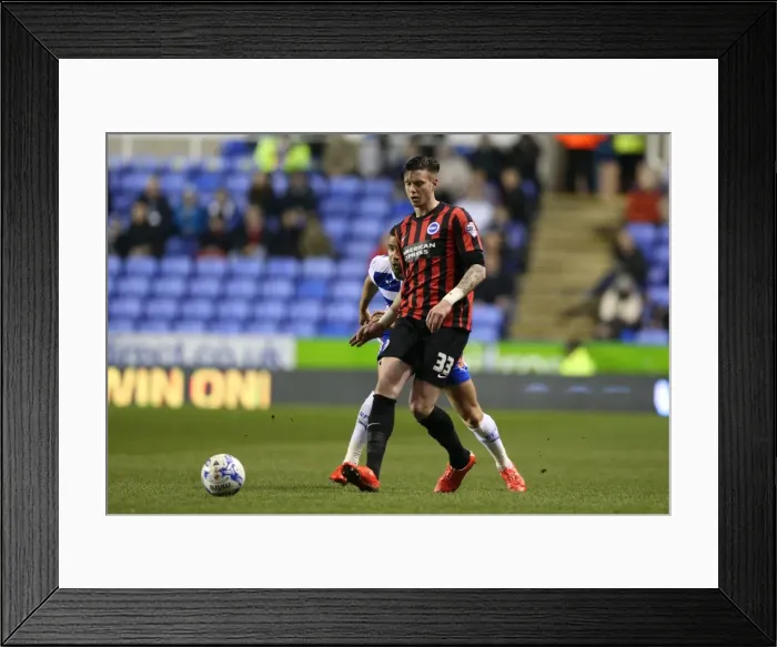 Framed Print : Greg Halford in Action: Championship Showdown at Madejski Stadium - Reading vs. Brighton and Hove Albion (10MAR15) Framed Print : Greg Halford in Action: Championship Showdown at Madejski Stadium - Reading vs. Brighton and Hove Albion (10MAR15)