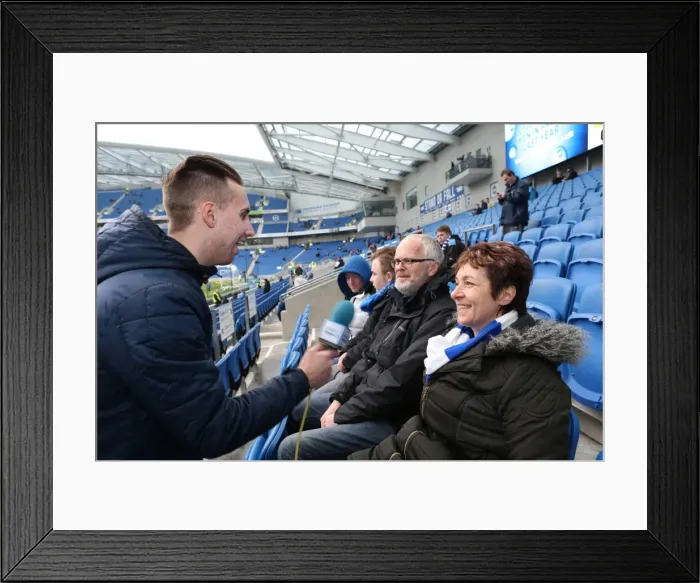 Framed Print : Matt Jackson in Action: Brighton & Hove Albion vs. Wolverhampton Wanderers, American Express Community Stadium, March 14, 2015 Framed Print : Matt Jackson in Action: Brighton & Hove Albion vs. Wolverhampton Wanderers, American Express Community Stadium, March 14, 2015