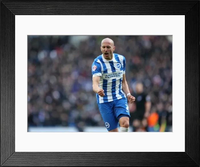 Framed Print : Bruno Saltor's Stunning Goal: Brighton Defender Stuns Wolverhampton Wanderers in Sky Bet Championship Match Framed Print : Bruno Saltor's Stunning Goal: Brighton Defender Stuns Wolverhampton Wanderers in Sky Bet Championship Match