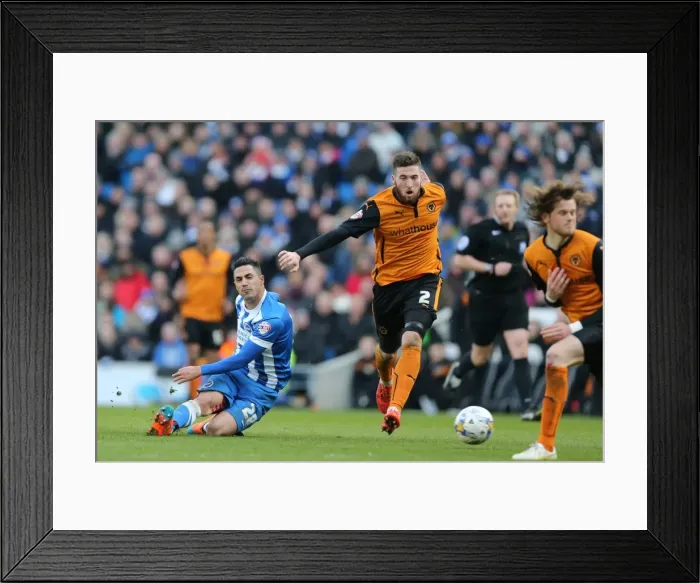 Framed Print : Brighton Midfielder Beram Kayal Fires Away Against Wolverhampton Wanderers (Brighton & Hove Albion vs. Wolverhampton Wanderers, March 14, 2015) Framed Print : Brighton Midfielder Beram Kayal Fires Away Against Wolverhampton Wanderers (Brighton & Hove Albion vs. Wolverhampton Wanderers, March 14, 2015)