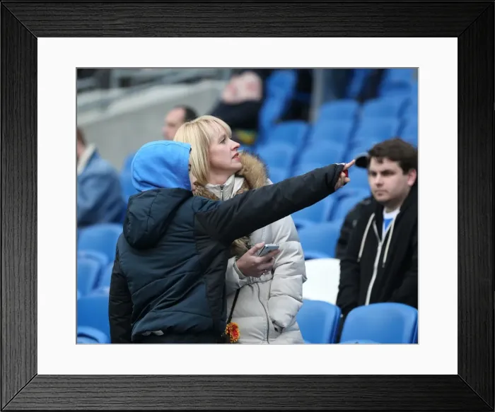 Framed Print : Brighton and Hove Albion FC: Unwavering Fan Support in Sky Bet Championship Clash vs. Wolverhampton Wanderers (14MAR15) Framed Print : Brighton and Hove Albion FC: Unwavering Fan Support in Sky Bet Championship Clash vs. Wolverhampton Wanderers (14MAR15)