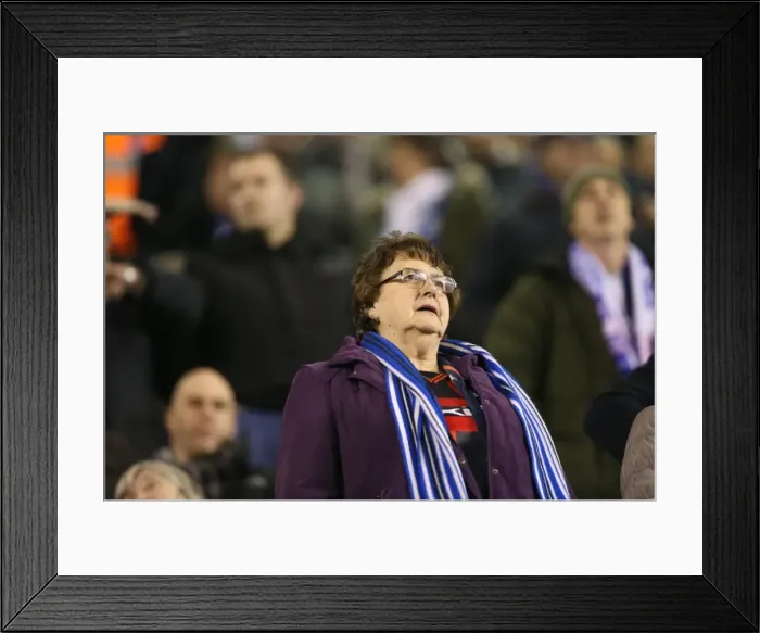 Framed Print : Unwavering Albion: Brighton and Hove Fans Passionate Support at Millwall Championship Match (17MAR15) Framed Print : Unwavering Albion: Brighton and Hove Fans Passionate Support at Millwall Championship Match (17MAR15)