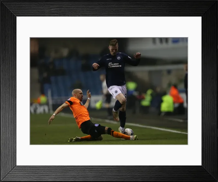 Framed Print : Bruno Saltor in Action: Millwall vs. Brighton and Hove Albion, Sky Bet Championship 2015 (17MAR15) Framed Print : Bruno Saltor in Action: Millwall vs. Brighton and Hove Albion, Sky Bet Championship 2015 (17MAR15)
