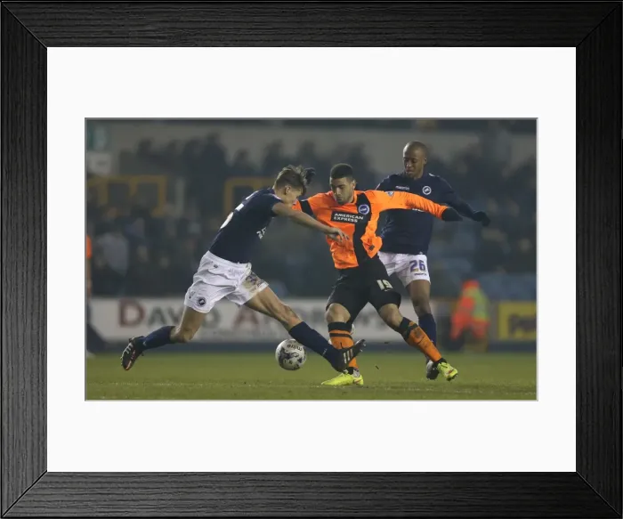 Framed Print : Leon Best in Action: Championship Showdown at The Den - Millwall vs. Brighton and Hove Albion (17MAR15) Framed Print : Leon Best in Action: Championship Showdown at The Den - Millwall vs. Brighton and Hove Albion (17MAR15)