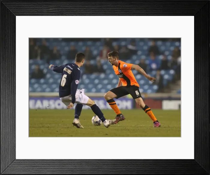 Framed Print : Dale Stephens in Action: Millwall vs. Brighton and Hove Albion, Sky Bet Championship 2015 Framed Print : Dale Stephens in Action: Millwall vs. Brighton and Hove Albion, Sky Bet Championship 2015