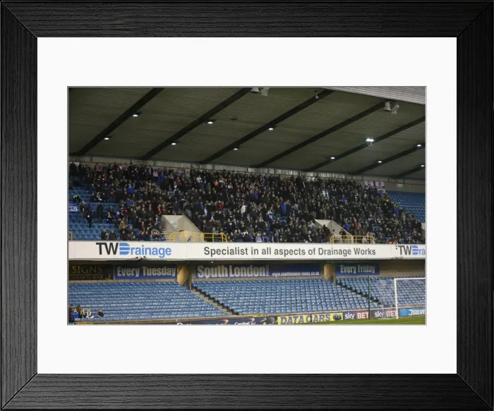 Framed Print : Brighton and Hove Albion Fans in Full Force: A Sea of Colors at the Millwall Championship Match (17MAR15) Framed Print : Brighton and Hove Albion Fans in Full Force: A Sea of Colors at the Millwall Championship Match (17MAR15)