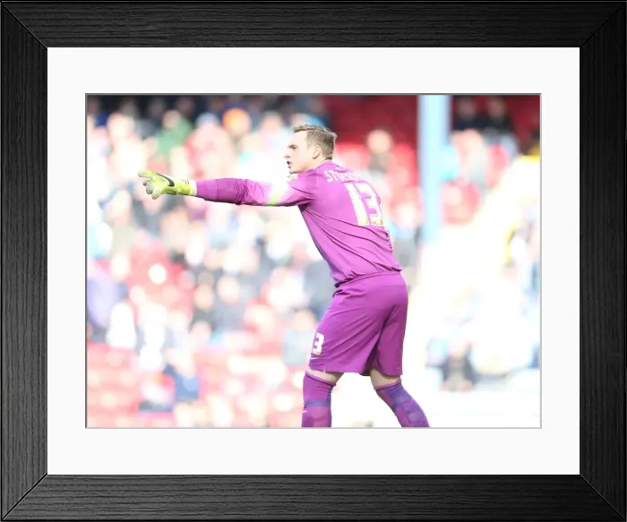 Framed Print : David Stockdale in Action: Brighton and Hove Albion vs. Blackburn Rovers, Sky Bet Championship, Ewood Park, 21st March 2015 Framed Print : David Stockdale in Action: Brighton and Hove Albion vs. Blackburn Rovers, Sky Bet Championship, Ewood Park, 21st March 2015