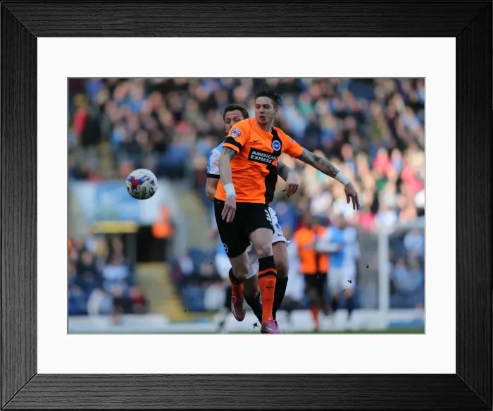 Framed Print : Greg Halford in Action: Blackburn Rovers vs. Brighton and Hove Albion, Sky Bet Championship, Ewood Park, 21st March 2015 Framed Print : Greg Halford in Action: Blackburn Rovers vs. Brighton and Hove Albion, Sky Bet Championship, Ewood Park, 21st March 2015