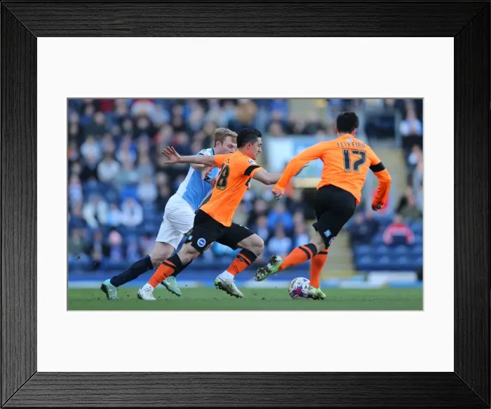 Framed Print : Brighton's Kayal Battles for Possession Against Blackburn Rovers (21MAR15) Framed Print : Brighton's Kayal Battles for Possession Against Blackburn Rovers (21MAR15)