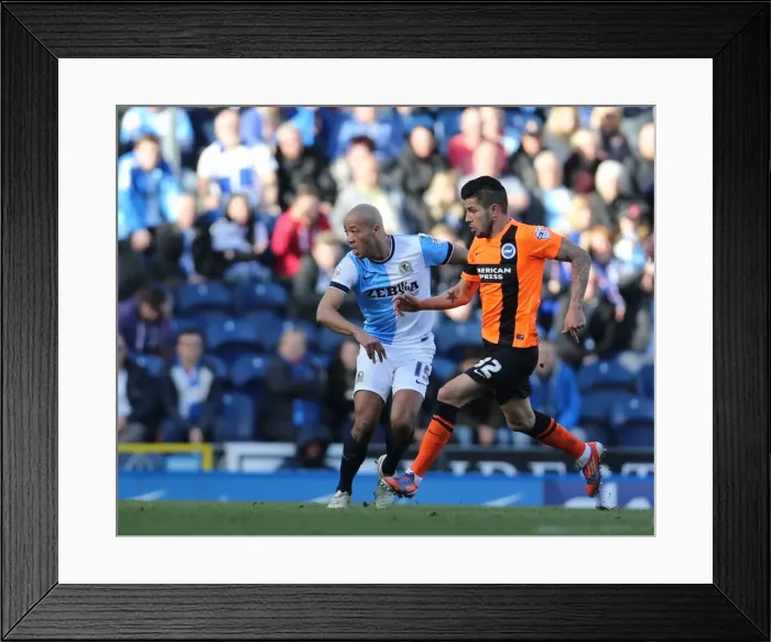 Framed Print : Emmanuel Ledesma in Action: Brighton and Hove Albion vs. Blackburn Rovers, Sky Bet Championship (21st March 2015) Framed Print : Emmanuel Ledesma in Action: Brighton and Hove Albion vs. Blackburn Rovers, Sky Bet Championship (21st March 2015)