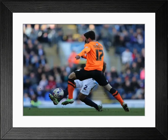 Framed Print : Joao Carlos Teixeira in Action: Brighton Midfielder vs. Blackburn Rovers, Sky Bet Championship 2015 (21MAR15) Framed Print : Joao Carlos Teixeira in Action: Brighton Midfielder vs. Blackburn Rovers, Sky Bet Championship 2015 (21MAR15)